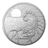 One Ounce 2022 Silver Desert Scorpion BU includes capsule