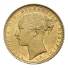 Victoria Young Head Sovereign Gold Coin