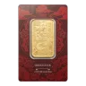 1 Oz Good Luck Yellow Dragon Gold Bar (Inc. Assay Card) - PAMP Suisse