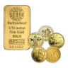 1/10 oz Gold Bar/Coin (Circulated) (Unsealed) - Assorted Brands