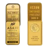 Assorted 1 Oz Gold Bar (Circulated) (Unsealed) - Various Brands