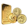 1/2 oz Gold Bar/Coin (Circulated) - Assorted Brands
