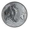 1 oz Samoa Seahorse Silver Coin