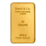 10 Gram Gold Minted Bar -Baird & Co.