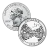 2011 5 oz ATB Chickasaw National Park Silver Coin