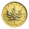 1/4 oz Gold Maple Leaf (Random Year) (Un-Sealed) - Royal Canadian Mint