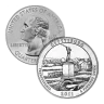 2011 5 oz Gettysburg National Park Silver Coin