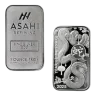1 oz Lunar Snake Silver Bar - Asahi Refining