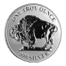 1 oz Asahi Refining Buffalo Silver Round