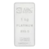 1 Kilo Platinum Bar