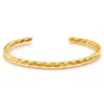 1 oz Nebü 24K Gold Bullion Twist Bangle