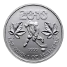 2010 1 Oz Canadian Silver Maple Leaf - Winter Olympics
