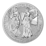 2019 Allegories Germania and Columbia 1oz Silver BU Coin
