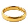 22ct Gold Wedding Band, Size O1/2, 3.7mm W, 6.45g Hallmarked