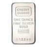 1 oz Silver Bar - Credit Suisse