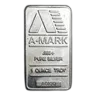 1 oz Silver Bar - A-Mark (Vintage)