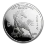 1 oz Silver Round - APMEX (2014 Year of the Horse)