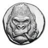 1/2 oz Hand Poured Silver - Gorilla Goon