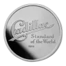Cadillac "Standard Of The World" Logo (1914) 1 oz Silver