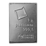 1 gram Platinum Bar - Valcambi