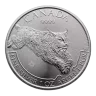 RCM 1oz Silver Predator Lynx - 2017