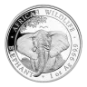 Somalia 1 oz Silver Elephant 2021