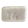 6oz Silver Bison Bullion Bar