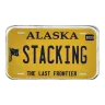 Alaska License Plate - Stacking Across America 1oz Silver Bar