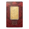 1oz PAMP Suisse Good Luck Yellow Dragon Gold Mint Bar