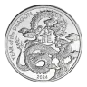 1oz Silver Round - Asahi 2024 Lunar Year of the Dragon