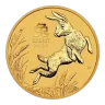 2023 1/2 oz Perth Mint Gold Lunar Rabbit Coin - Series III