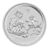 2016 1 oz Australian Perth Mint Silver Lunar II: Year of the Monkey