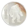 2021 Niue 1oz Silver $2 Kong Coin