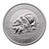 1.5 oz RCM Silver Polar Bear & Cub - 2015
