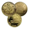 1/4 oz Gold Round