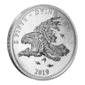 2019 Zombucks Dying Eagle 1 oz silver, Currancy of the Apocalypse