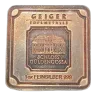 1oz Silver Bar - Geiger Edelmetalle (Original Square Series) - Toned
