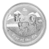 2009 Silver Bullion 1 oz Year of the Ox Perth Mint - Pre-Owned