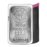 Silver 100g Nadir Bar Pre-Owned