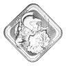 Britannia and Liberty 1 oz Silver Bullion Bar - Pre-Owned