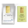 Credit Suisse 2 Gram Liberty Gold Bar