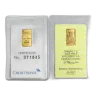 Credit Suisse 1 Gram Liberty Gold Bar