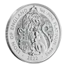 2022 1oz UK Royal Tudor Beast - Platinum Lion of England