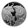 2022 1oz Tokelau Bull and Bear Silver Coin