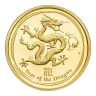 2012 Australia $15 Gold 1/10 oz Lunar Dragon - Series II