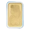 1 oz PAMP Gold Minted Bar Lady Fortuna (New)
