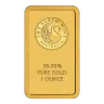 1oz Perth Mint Gold Minted Bar