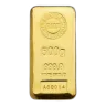 500 gram Cast Gold Bar