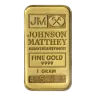 1g Gold Bar