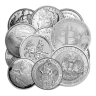 2 oz Silver Round (Random Mint & Design) (Circulated)